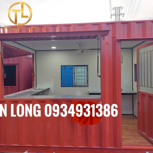 Container cafe 10 feet theo yêu cầu