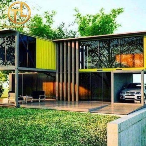 Container nhà ở thiết kế theo mẫu 