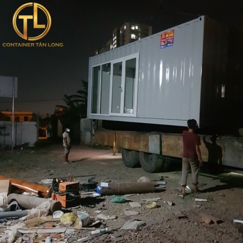 CONTAINER VĂN PHÒNG 20 FEET TRẮNG